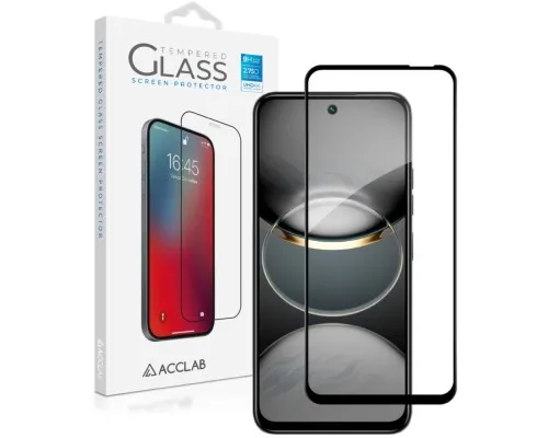 Скло захисне ACCLAB Full Glue Tecno Spark 30C Black (1283126599347)