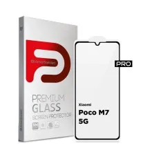 Скло захисне Armorstandart Pro Xiaomi Poco M7 5G Black (ARM85175)