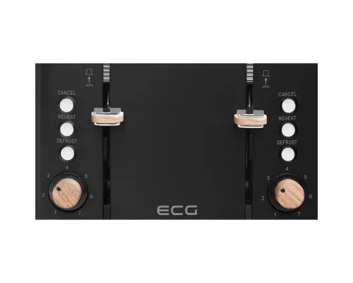 Тостер ECG ST 4768 Timber Black