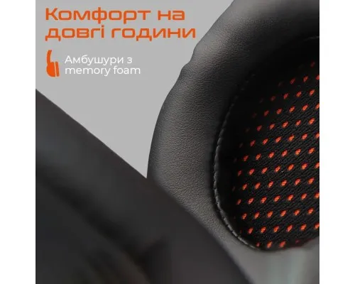 Навушники Meetion HP020 Black/Orange (MT-HP020-A)