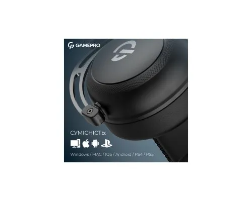 Навушники GamePro Asgard Skald Origin Black (HS850B)