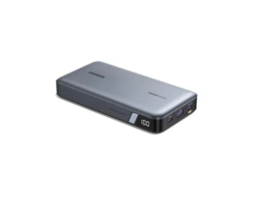 Батарея універсальна Ugreen 25000 mAh 145W Fast Charging Space Gray (U_90597A)