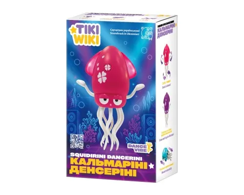 Інтерактивна іграшка Tiki Wiki Кальмаріні денсеріні (світло, українське, рубіновий) (158-21-UA-R)