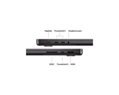 Ноутбук Apple MacBook Pro 14 A3427 M5 Max Space Black (MGDU4UA/A)