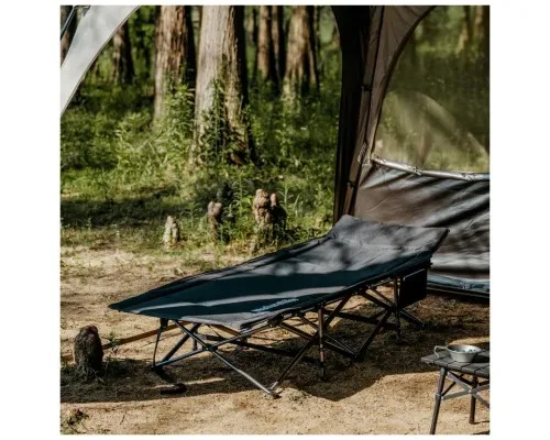 Розкладачка Naturehike CNK2300WS010, поліестер Oxford, чорна (6976507665209)