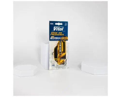 Ароматизатор для автомобіля VITOL Drive Vanilla (VD04)