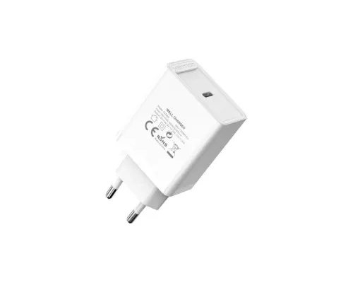 Зарядний пристрій Vention 1xUSB-C PD20W QC4.0 white (FADW0-EU)