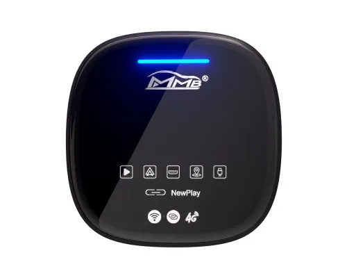 FM модулятор HiSmart CarPlay Android AI, 4G LTE, 8 ГБ + 128 ГБ (BS330409)