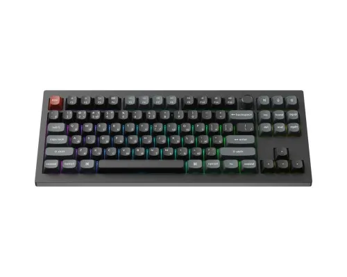 Клавіатура Keychron V3 Ultra Keychron Red Switch RGB UA Black (V3U-D1-UA)