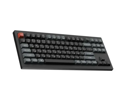 Клавіатура Keychron V3 Ultra Keychron Red Switch RGB UA Black (V3U-D1-UA)