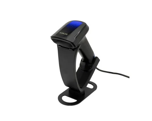 Сканер штрих-коду Sunlux RH21S, 2D, USB, з підставкою (26152)
