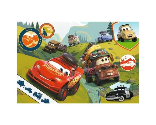 Пазл Trefl Maxi Cars Щасливі машинки 24 елемента (5900511143522)