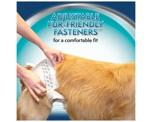 Підгузки для тварин Simple Solution Disposable Diapers Large для собак великих порід 12 шт (0010279105856)