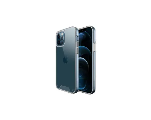 Чохол до мобільного телефона BeCover Space Case Apple iPhone 12 / 12 Pro Transparancy (707793)
