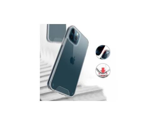 Чохол до мобільного телефона BeCover Space Case Apple iPhone 12 / 12 Pro Transparancy (707793)