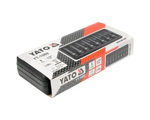 Набір торцевих головок Yato YT-1069