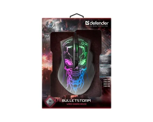 Мишка Defender Bulletstorm GM-928 USB Black (52928)
