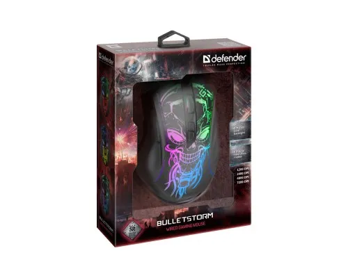 Мишка Defender Bulletstorm GM-928 USB Black (52928)