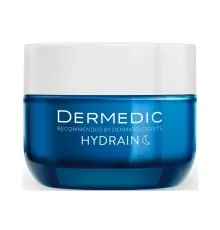 Крем для обличчя Dermedic Hydrain 3 Hialuro Відновлювальний Нічний 50 мл (5901643176242)