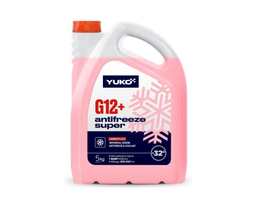Антифриз Yuko -32 Super G12+ черв. . 5л (4823110404430)