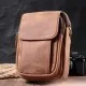 Сумка Vintage Вінтажна для чоловіків з натуральної шкіри Коричнева (22811)
