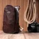 Сумка Vintage З екошкіри Коричнева (22794)