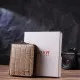 Гаманець Karya З натуральної шкіри Бежевий (21413)