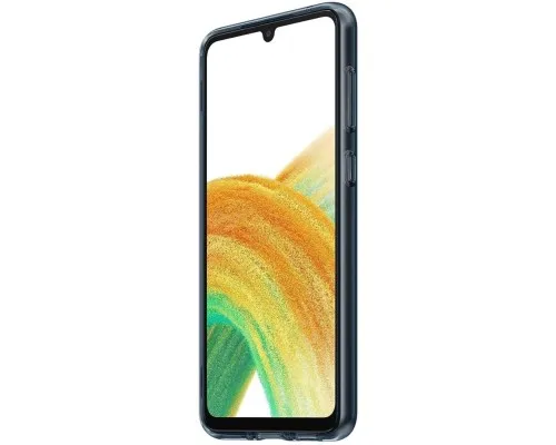 Чохол до мобільного телефона Samsung Clear Strap Cover Samsung Galaxy A33 EF-XA336CBEGRU Black (EF-XA336CBEGRU)
