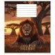 Зошит Школярик Ancient wildlife 24 аркуша клітинка (024-3547K)