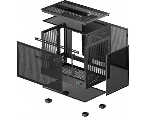 Корпус для ПК Deepcool CH160 Mesh Black (R-CH160-BKNMI0-G-1)