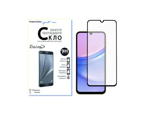 Скло захисне Fine Line Samsung Galaxy A25 Black (FL-TGFG-336)
