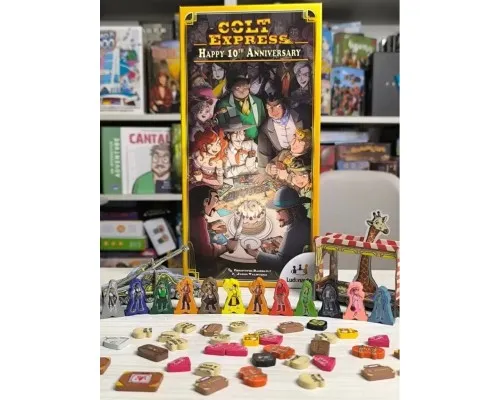 Настільна гра Lord of Boards Кольт Експрес: з 10-ю річницею (Colt Express: Happy 10th Anniversary) (укр.) (LOB2117UA_exp)