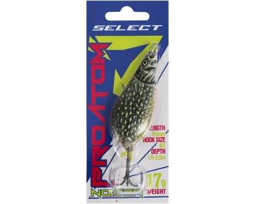 Блешня Select ProAtom Noiser 17.0g 65mm S51 (1870.79.03)