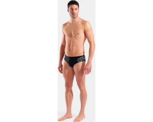 Плавки Arena Scratchy Swim Briefs 010282-500 чорний 100 (3468337640707)