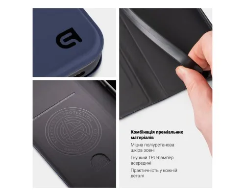 Чохол до мобільного телефона Armorstandart OneFold Case OPPO A6 Pro 4G Dark Blue (ARM89469)