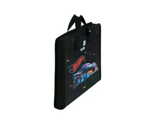 Папка - портфель Kite на блискавці A4 Hot Wheels, 1 відділення (HW26-202)