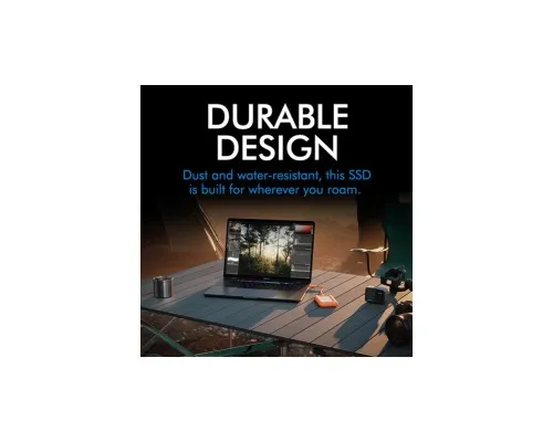 Накопичувач SSD USB Type-C 1TB Rugged Mini LaCie (STMF1000400)