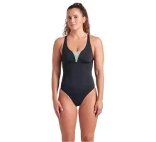 Купальник Arena Swimsuit Control Pro Solid 009073-555 чорний 38 (3468337536574)