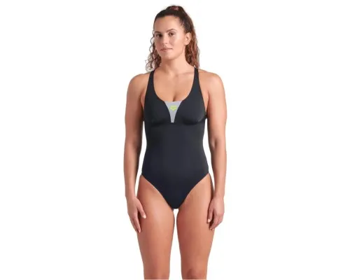 Купальник Arena Swimsuit Control Pro Solid 009073-555 чорний 38 (3468337536574)