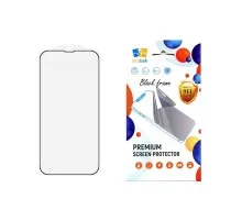 Скло захисне Drobak Apple iPhone 16e Black (383877)
