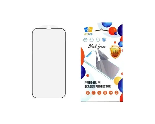 Скло захисне Drobak Apple iPhone 16e Black (383877)