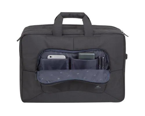 Сумка для ноутбука RivaCase 15.6" 8455 Tegel, Black, ECO (8455Black)
