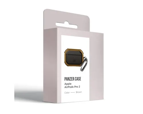 Чохол для навушників Armorstandart Panzer для Apple Airpods Pro 2 Brown (ARM82751)