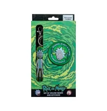 Бейдж Kite набір на липучці та підвіска Rick and Morty (RM24-3010)