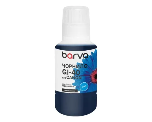 Чорнило Barva Canon GI-40 135 мл, OneKey cyan special (CGI40-748e)
