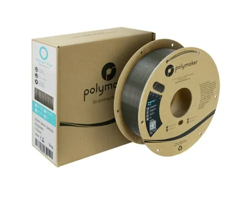 Пластик для 3D-принтера Polymaker PLA POLYLITE 1,75mm 1kg DARK GREY GREEN (PA02095)