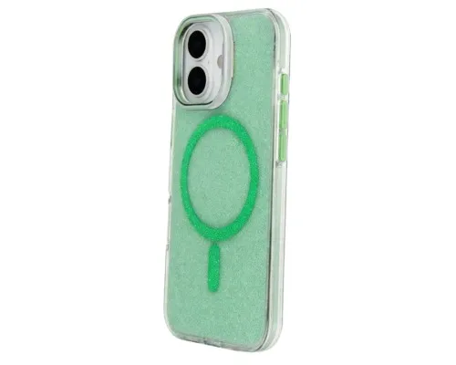 Чохол до мобільного телефона BeCover FIBRA Star Shine MagSafe Apple iPhone 17 Green (715413)