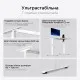 Комп'ютерний стіл Anda Seat Xtreme E White (AD-D-DD1-1400-06-W)