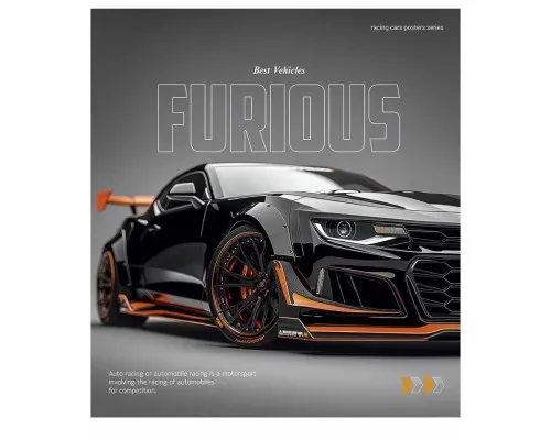Зошит Школярик Cars posters 96 аркушів клітинка (096-3572K)