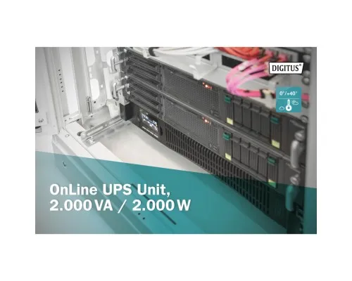 Пристрій безперебійного живлення Digitus 2000VA/2000W (DN-170095)